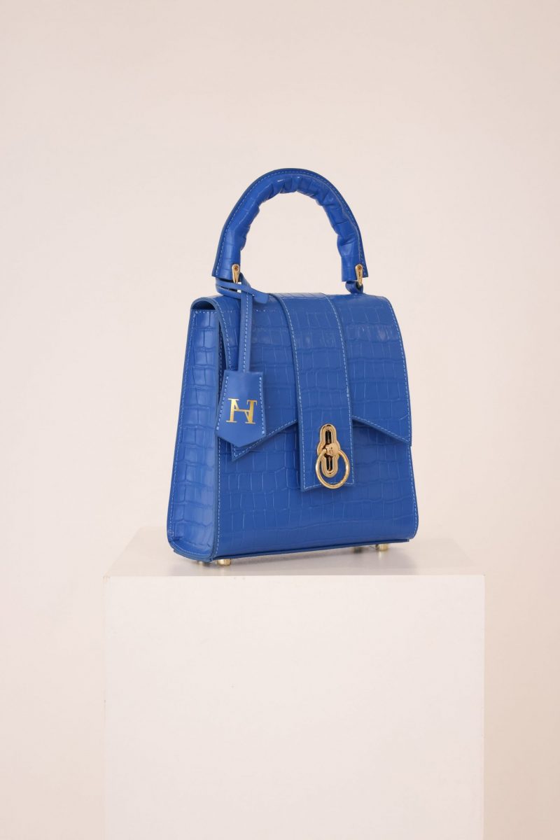 leila blue leather handbag for womens (2)-min
