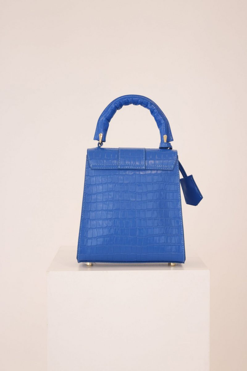 leila blue leather handbag for womens (3)-min